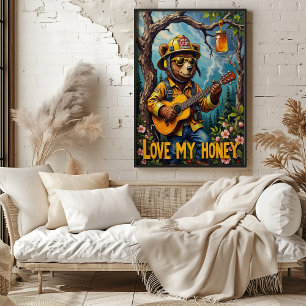 Tree Top Troubadour: Bärenwaldlied Poster