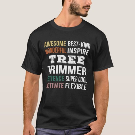 Tree Trimmer Aufwertung T-Shirt (Vorderseite)