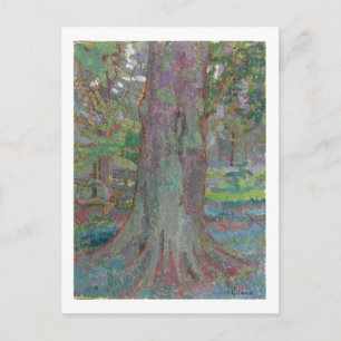 Tree Trunk, 1916 (Öl auf Leinwand) Postkarte