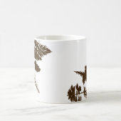 Tree Trunk Cross Section Growth Rings Pine Trees Kaffeetasse (Mittel)