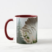 Tree Trunk Hollow Log Keramik Kaffee Tasse ☕ (Links)