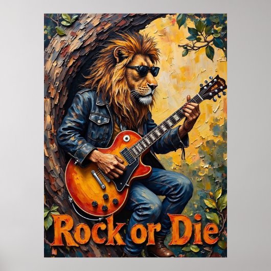 Tree Trunk Jam: King of Rock Poster (Vorne)