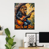 Tree Trunk Jam: King of Rock Poster (Heimbüro)