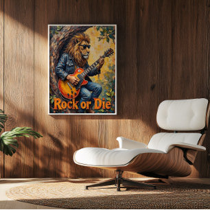 Tree Trunk Jam: King of Rock Poster