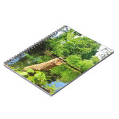 Tree Trunk Nature Fotografy Lake Park Notizblock (Linke Seite)