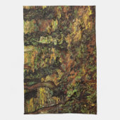 Tree Trunks with Ivy von Vincent van Gogh Geschirrtuch (Vertikal)