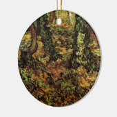 Tree Trunks with Ivy von Vincent van Gogh Keramik Ornament (Links)