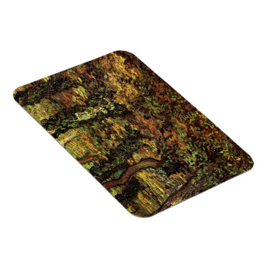 Tree Trunks with Ivy von Vincent van Gogh Magnet (Rechte Seite)