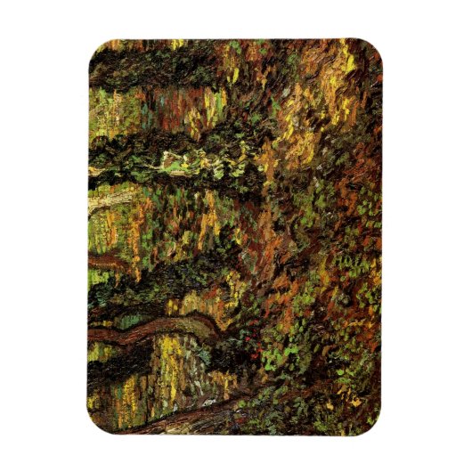 Tree Trunks with Ivy von Vincent van Gogh Magnet (Vertikal)