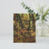 Tree Trunks with Ivy von Vincent van Gogh Postkarte (Stehend Vorderseite)