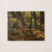 Tree Trunks with Ivy von Vincent van Gogh Puzzle (Horizontal)