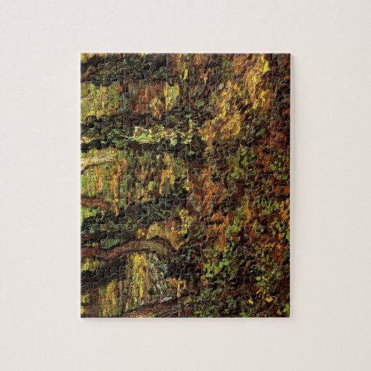 Tree Trunks with Ivy von Vincent van Gogh Puzzle (Vertikal)