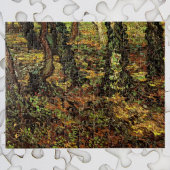 Tree Trunks with Ivy von Vincent van Gogh Puzzle