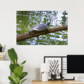 Tree Turtle Poster (Heimbüro)