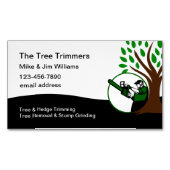 Tree- und Hedge-Trimmmagnete für Visitenkarten Magnetische Visitenkarte (Vorderseite)