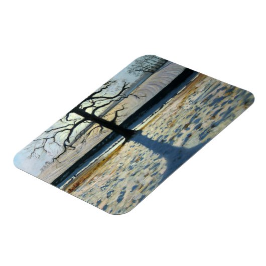 Tree und Shadow Calke Abbey Derbyshire Magnet (Linke Seite)