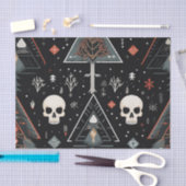 Tree und Skull Geschenkartikel Seidenpapier (Handwerk)