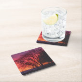 Tree und Sunset Untersetzer (Vor Ort)