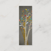 Tree-Visitenkarte Mini Visitenkarte (Rückseite)