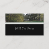 Tree-Visitenkarte Visitenkarte (Rückseite)