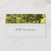 Tree-Visitenkarte Visitenkarte (Rückseite)