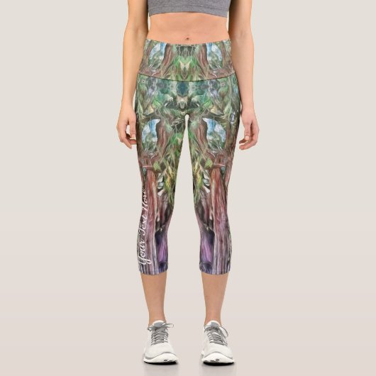 Tree von Tule Oaxaca OAX1 Capri Leggings (Vorderseite)