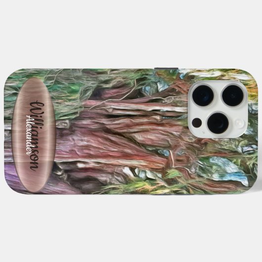 Tree von Tule Oaxaca OAX1 Case-Mate iPhone Hülle (Rückseite (Horizontal))