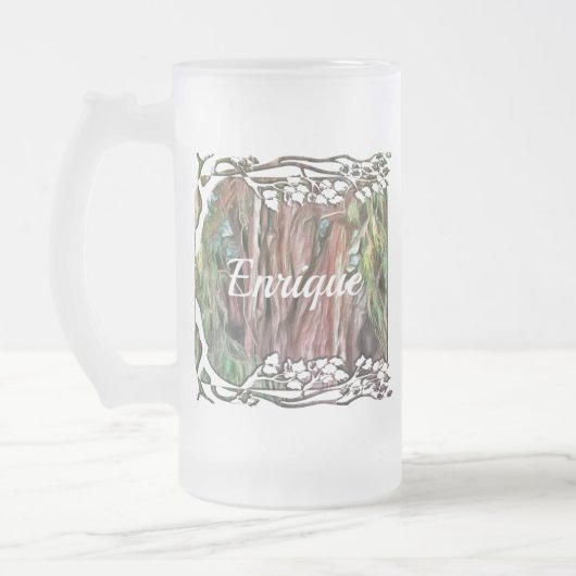 Tree von Tule Oaxaca OAX1 Mattglas Bierglas (Links)