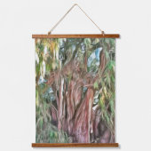 Tree von Tule Oaxaca OAX1 Wandteppich Mit Holzrahmen (Vorderseite)