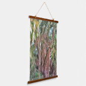 Tree von Tule Oaxaca OAX1 Wandteppich Mit Holzrahmen (Gewinkelt)