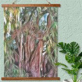 Tree von Tule Oaxaca OAX1 Wandteppich Mit Holzrahmen