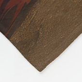 Tree Walker Coonhound Welpe Autumn Pumpkin Fleecedecke (Ecke)