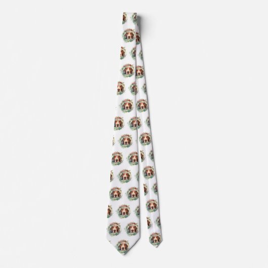 Tree Walker Weihnachtskranz Festliche Jungfrau Krawatte (Vorderseite)