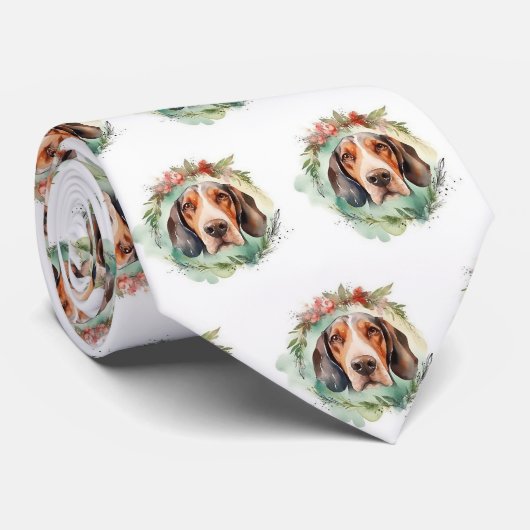 Tree Walker Weihnachtskranz Festliche Jungfrau Krawatte (Gerollt)