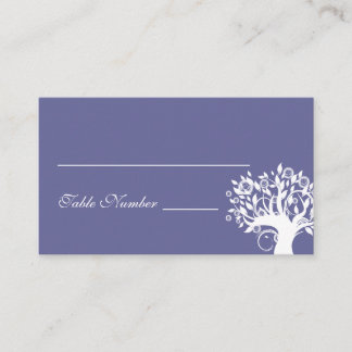 Tree Wedding Sitzkarte Lila 669 Platzkarte