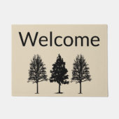 Tree Welcome Mat Fußmatte (Vorderseite)