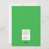 Tree Wisdom Feiertagskarte (Rückseite)