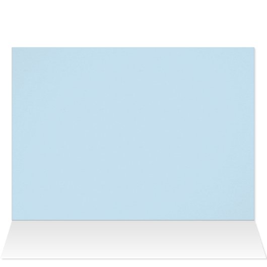 TREE WITH STARS Wedding Thank You Card (Innenansicht Horizontal (Oben))