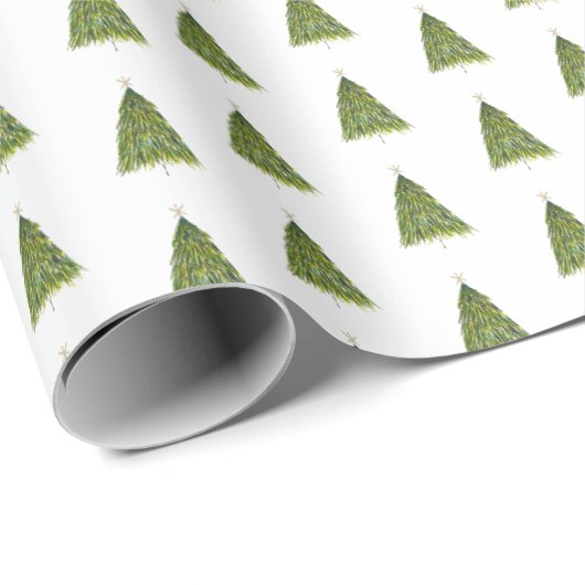 Tree Wrapping Paper  Geschenkpapier (Rolleneckpunkt)
