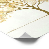 TREE ZUHAUSE WALL ART POSTER (Ecke)