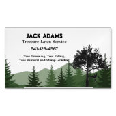 Treecare Launch Service Business Card Magnet (Vorderseite)