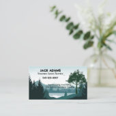 Treecare Lawinenservice Business Cards Visitenkarte (Stehend Vorderseite)
