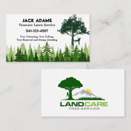 Treecare Lawinenservice Business Cards Visitenkarte