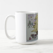 treee, das Waschbären verziert Kaffeetasse (Links)