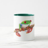 Treefrog Frog süße Tier Illustration Tasse (Zentrum)