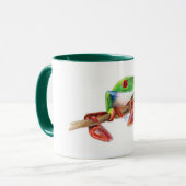 Treefrog Frog süße Tier Illustration Tasse (Vorderseite Links)