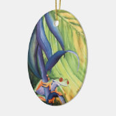 Treefrog Keramik Ornament (Links)