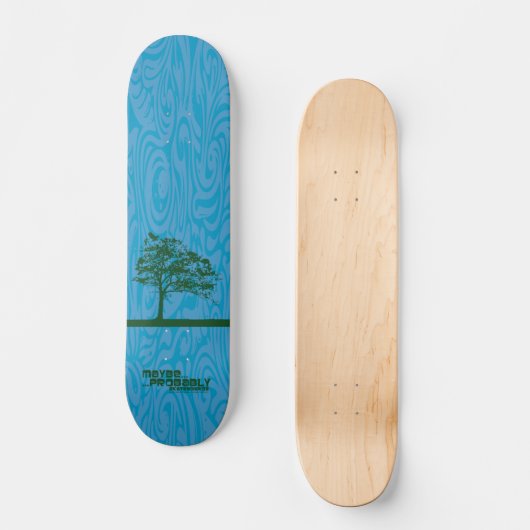 TreeGreen Skateboard (Vorderseite)