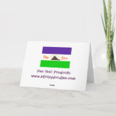 Treehanger Feiertagskarte (Rückseite)