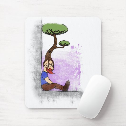 TreeHead Mousepad (Mit Mouse)